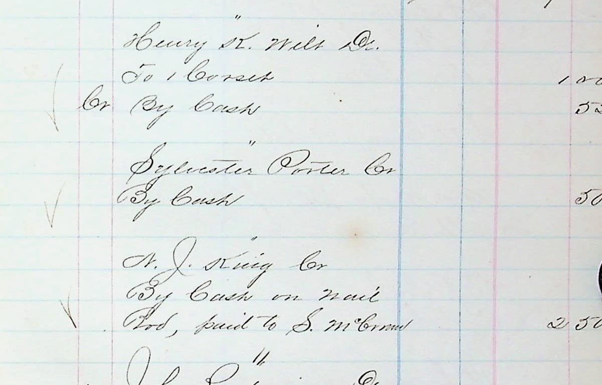 19th Century Ledgers-about